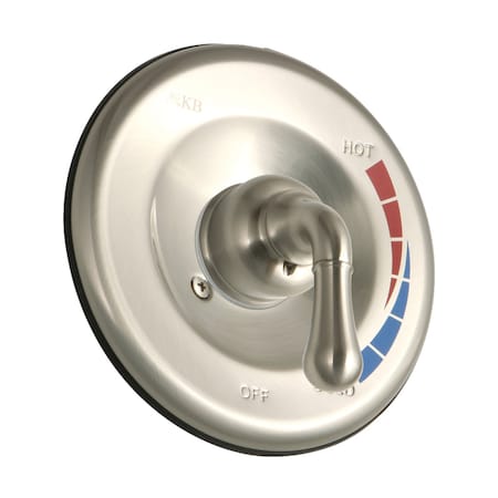 Kingston Brass KB638ET Pressure Balance Valve Trim Only W/out Shower & Tub Spout, Nkl KB638ET